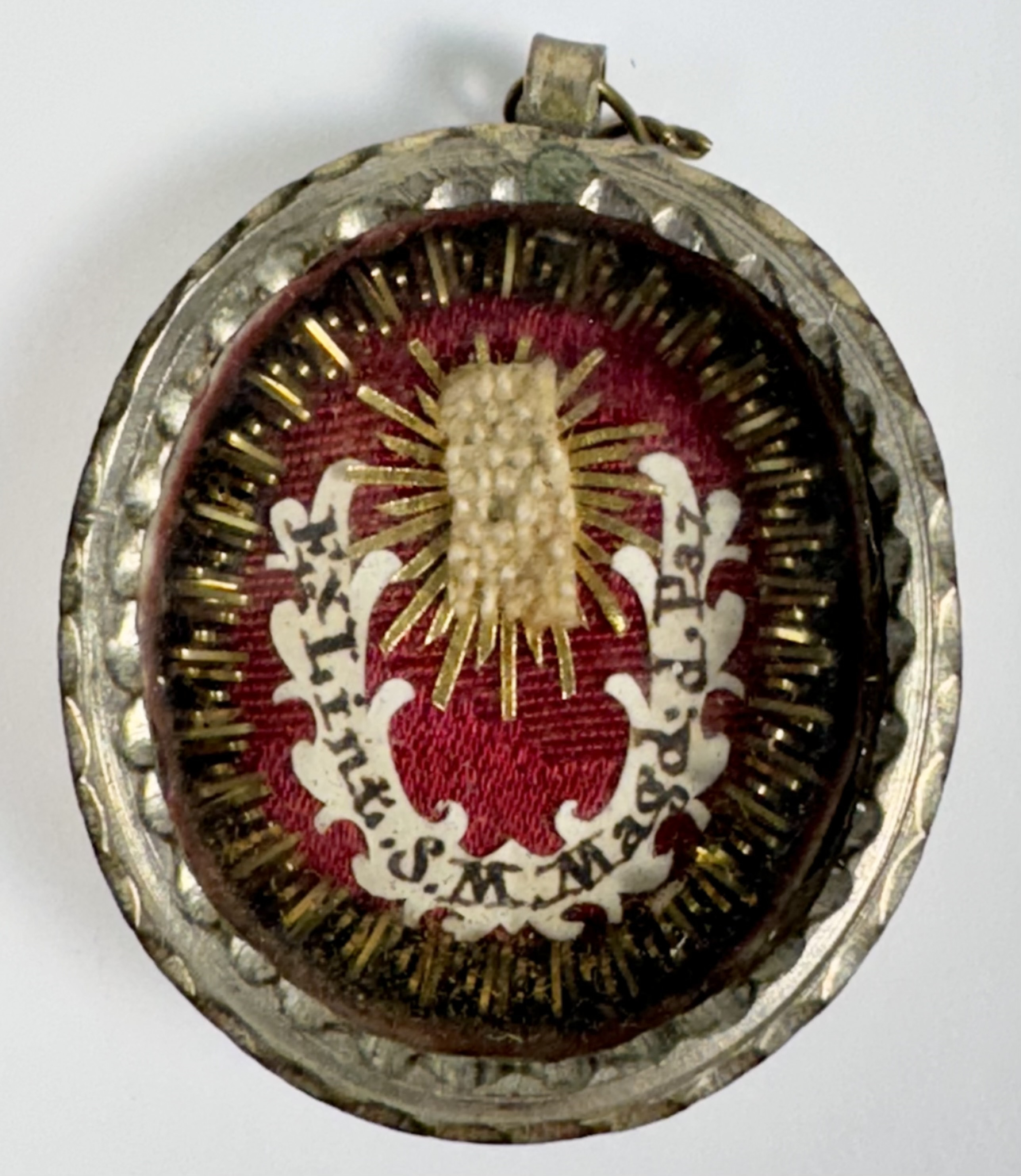 Reliquary theca with a relic of St. Mary Magdalene de' Pazzi, O.Carm.