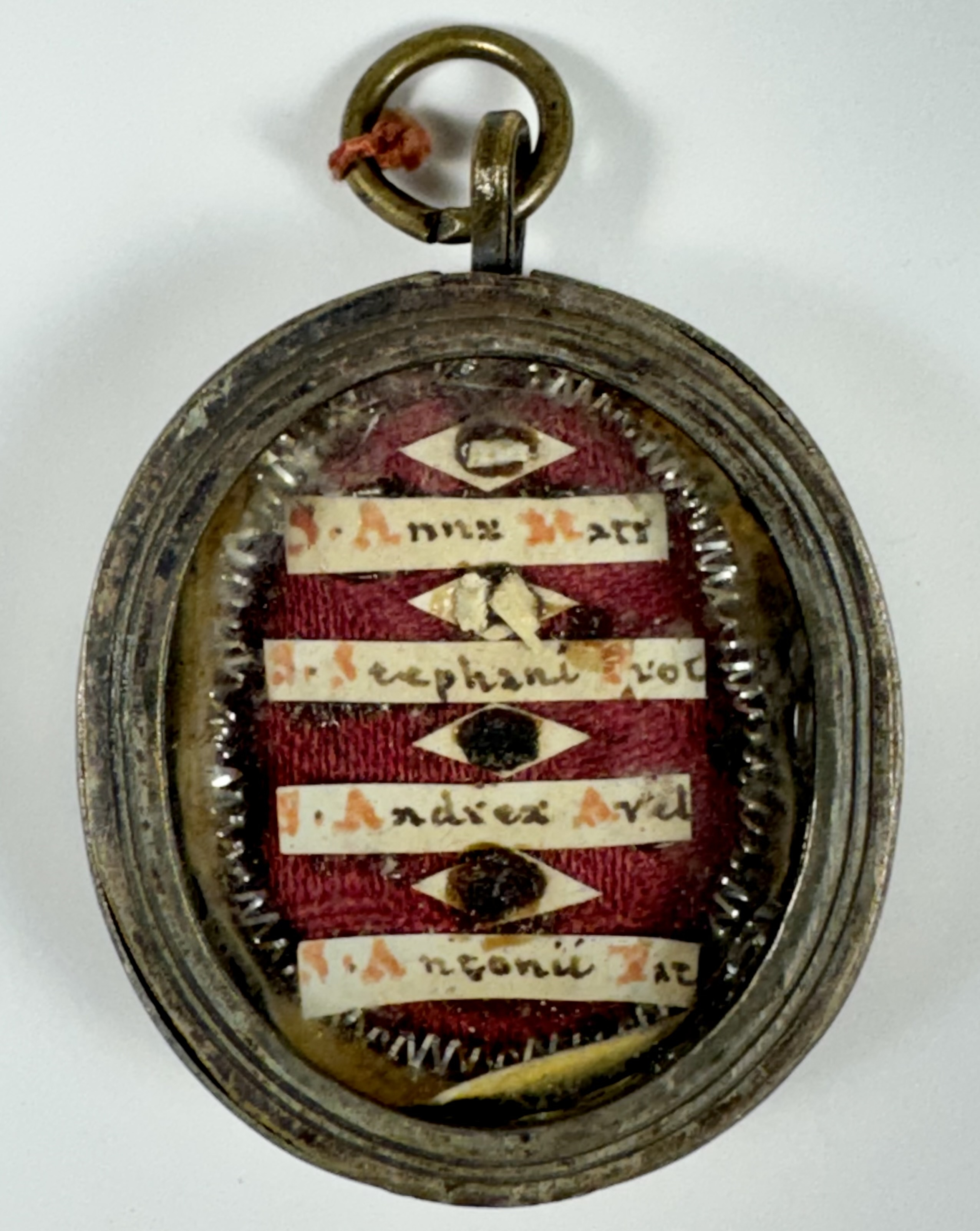 Documented reliquary theca with relic of Maronite St. Nimatullah